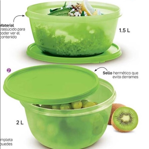 Tupperware Modular Bowl Round Set of 2 - Picture 6 of 12